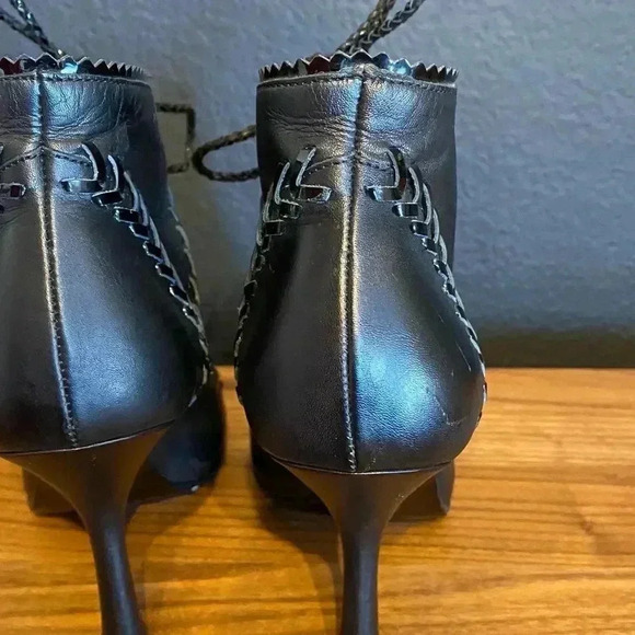 Balenciaga Ankle Booties High Heel Lace Up Heels Designer Luxury Party - Picture 12 of 16